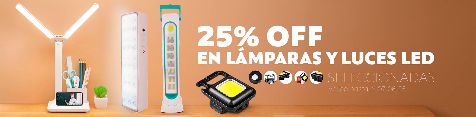 ESPECIAL 25% DE DESCUENTO EN ILUMINACIÓN. FERNIPLAST.COM. CLICK AQUI