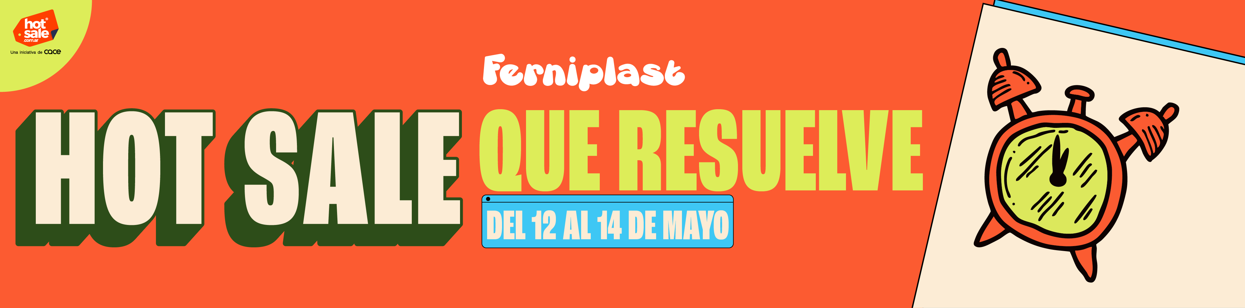 El hot sale que resuelve. Conseguí las mejores ofertas en ferniplast.com | Click aquí