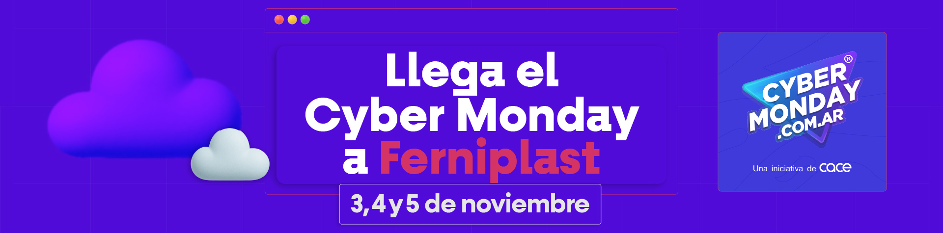 ya llega Cyber Monday a ferniplast, las mejores ofertas en decoracion bazar electronica limpiez perfumeria cremas faciales skincare nivea loreal liliana al mejor precio.